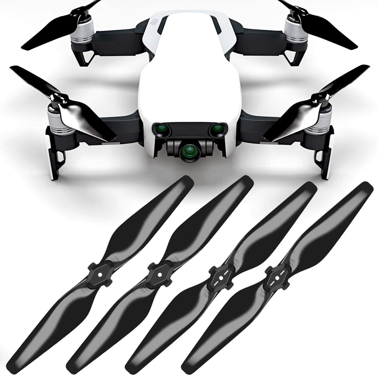 Tišší lesklé vrtule STEALTH pro DJI MAVIC AIR 3